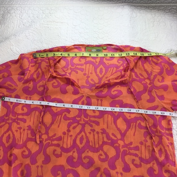 Rock Flower Paper Swimsuit Coverup Size S/M - Picture 5 of 7